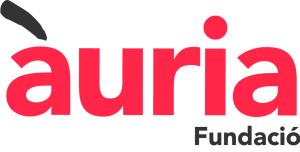 ÀURIA. logo àuria fund color