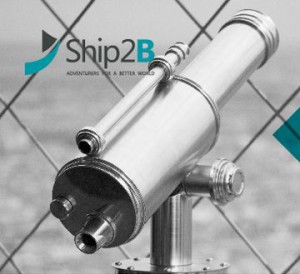 Cartell de Ship2B, empreses d'impacte social