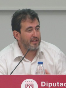 Pau Vidal, moderador de la taula rodona