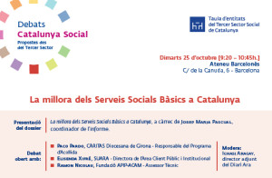 Debat Catalunya Social - serveis socials