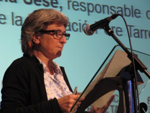 Ana Sesé, relatora de l'acte