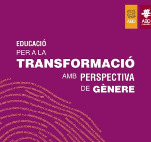 Portada catàleg 'Educació per a la transformació amb perspectiva de gènere