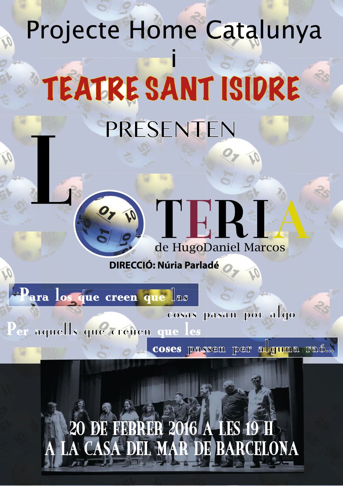 Cartell Teatre "La Loteria"