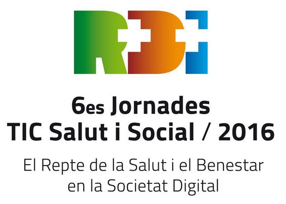 Logotip Jornades TIC Salut i Social
