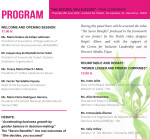 Programa conferència foment dones directives