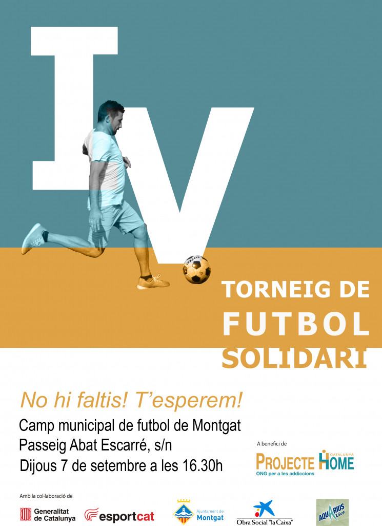 Cartell del Torneig de Futbol Solidari
