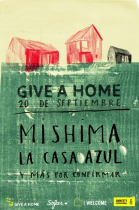 Cartell concert 'Give a home'