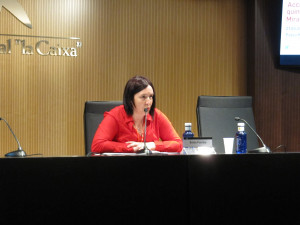 Sonia Fuertes, presidenta d'ECAS, obre la jornada
